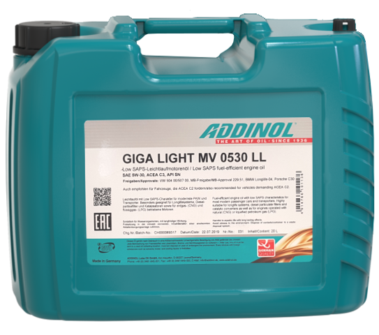 GIGA LIGHT MV 0530 LL 20L Kanister