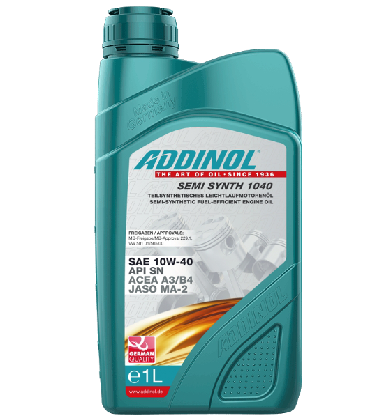 ADDINOL SEMI SYNTH 1040 1L PE-DOSE