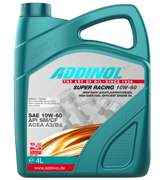 ADDINOL SUPER RACING 10W-60 4L KANISTER